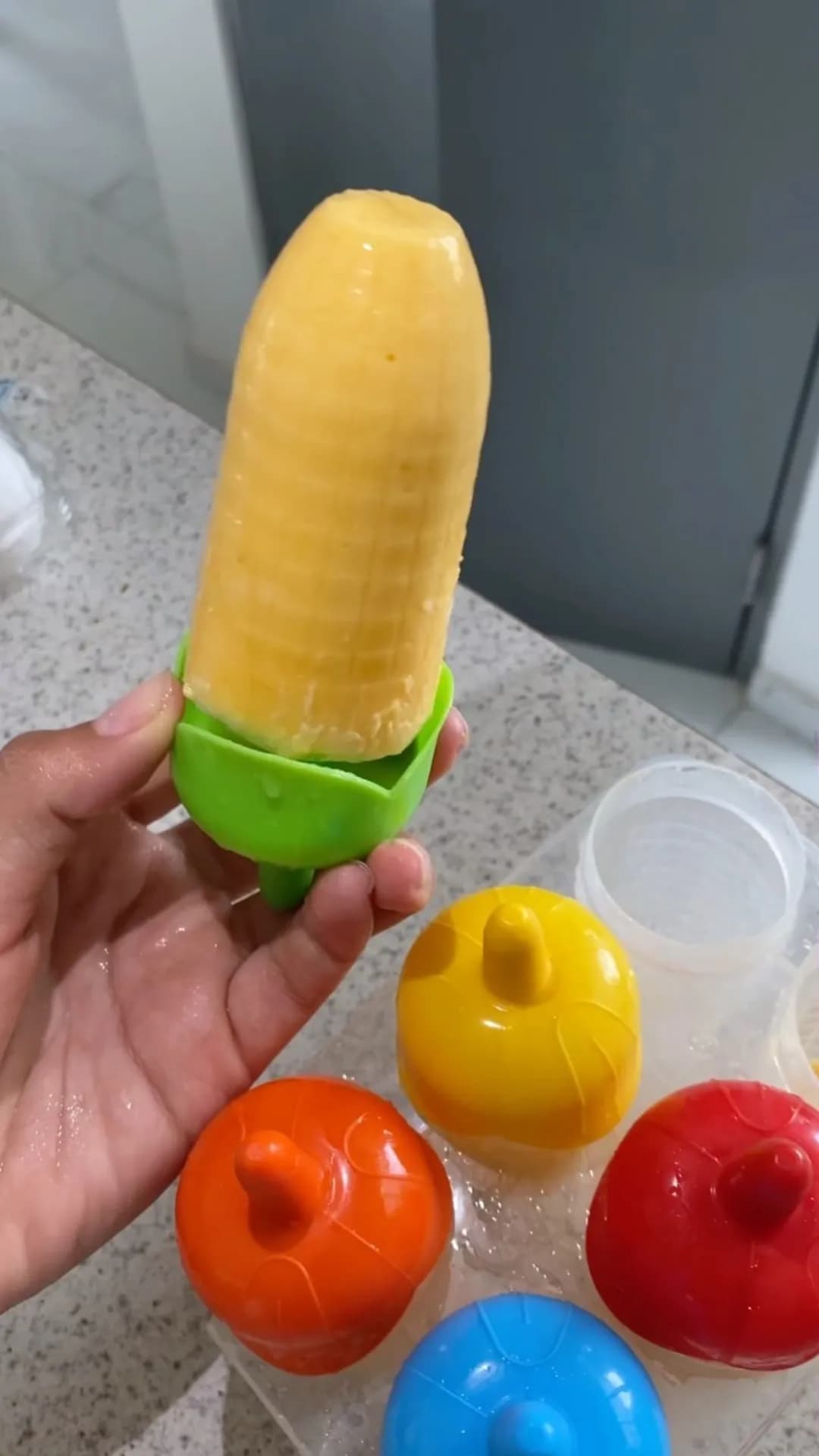 Ricas paletas saludables de mango